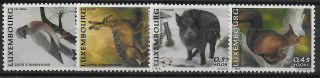 Luxembourg 2001 - Wild Animals - Mnh - Vf Y.  T.  1513 - 6