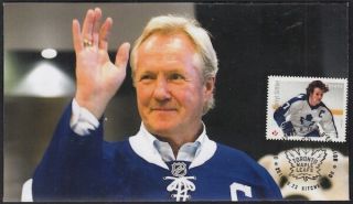 Canada 2947.  3 Darryl Sittler Hockey Stamp On First Day Cover