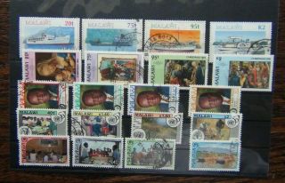 Malawi 1994 Ships Christmas 1995 Comesa Itu Christmas Sets