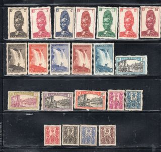France Colonies Cameroon Cameroun Africa Stamps Hinged Lot 137