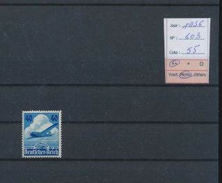 Lk60029 Germany Reich 1936 Air Mail Fine Lot Mnh Cv 55 Eur