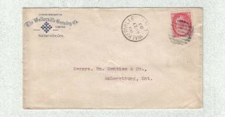 Brewery Envelope - Canada - The Walkerville Brg.  Co.  - Ontario (1903)