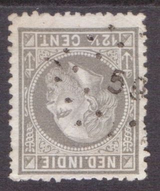 Ned Indie Numeral Postmark / Cancel " 59 " Benkalis On 12 1/2c
