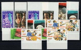 P113077/ Djibouti / Perf & Imperf / Sg 837 / 844 Neufs / Mnh Complete