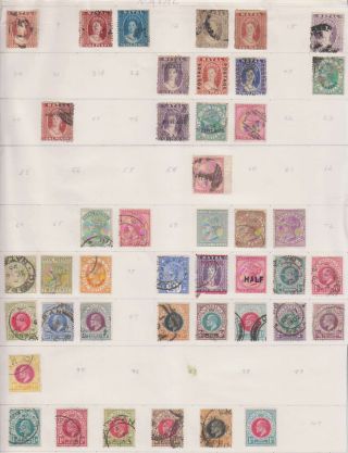 A6352: Early Natal Stamp Collection; Cv $1057
