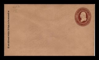Dr Jim Stamps Us 2c George Washington Embossed Postal Stationery Cover