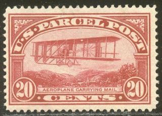 U.  S.  Q8 Nh Vf - 1913 20c Parcel Post ($260)