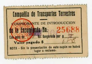 Colombia - Compañía De Transportes Terrestres