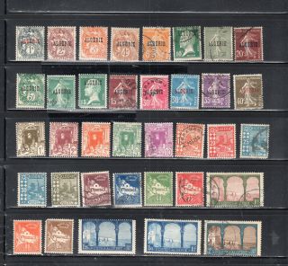 France Colonies Algeria Europe Africa Stamps Hinged & Lot 56224