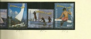 French Polynesia Scott 850 - 3 Mnh
