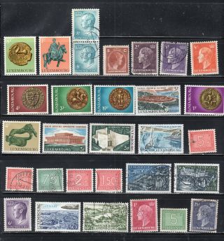 Luxembourg Europe Stamps & Hinged Lot 53024