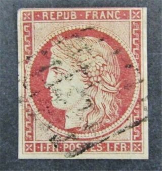 Nystamps France Stamp 9 $875 Signed