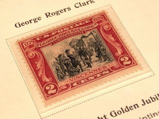 Scott Album Page US Postage Stamp Lot / / / Never Hinged / 1929 - 1931 5