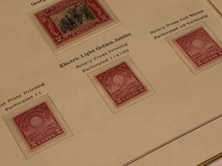 Scott Album Page US Postage Stamp Lot / / / Never Hinged / 1929 - 1931 6