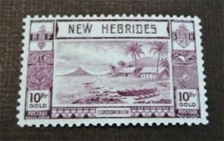Nystamps British Hebrides Stamp 61 Og H $230