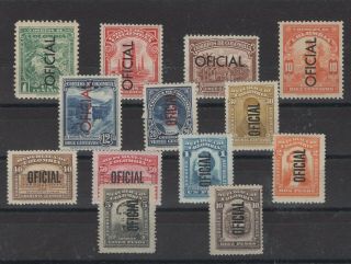 Colombia,  South America,  Stamps,  1937,  Mi.  17 - 29 D.