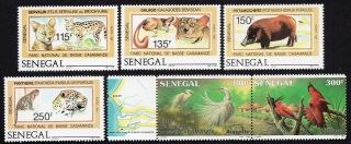 Senegal 1987 Complete Set Of Stamps Mi 938 - 943 Mnh Cv=35€