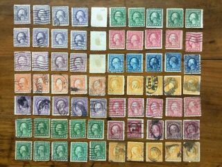 70 Old Washington - Franklin Us Postage Stamps