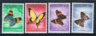 Malawi 1984 Butterflies Sg 712 - 5 Mnh