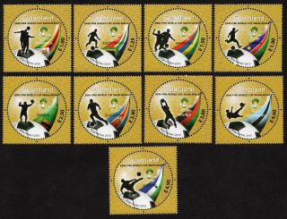 Swaziland 2010 Complete Set Of Stamps Mi 806 - 814 Mnh Cv=14€