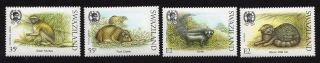 Swaziland 1989 Complete Set Of Stamps Mi 548 - 551 Mnh Cv=18€