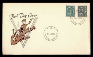 Dr Who 1963 Norway Oslo Fdc C125437