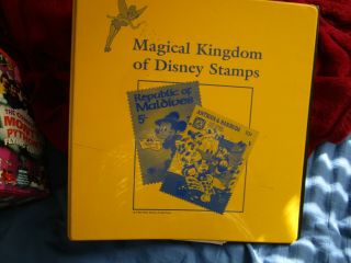 Magical Kingdom Of Disney Stamps And Album