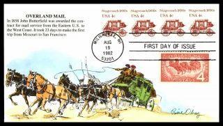 Mayfairstamps Us Fdc 1982 Stagecoach First Day Cover Wwb_37283