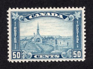 Canada 176 50 Cent Dull Blue Grand Pre King George V Arch Issue Mlh