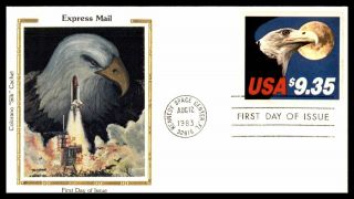 Mayfairstamps Us Fdc 1983 Florida Express Mail $9.  35 Space First Day Cover Wwb70