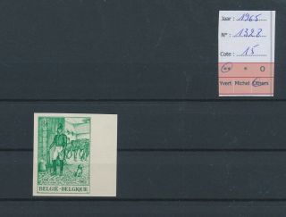 Lk45135 Belgium 1965 Stamp Day Fine Lot Imperf Mnh Cv 15 Eur