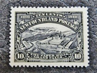 Nystamps Canada Newfoundland Stamp 101 Og H Un$125 Vf