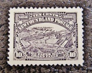 Nystamps Canada Newfoundland Stamp 95 Og H Un$100 Vf