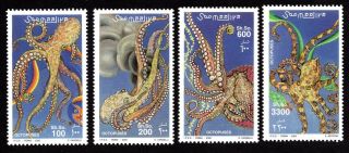 Somalia 2000 Complete Set Of Stamps Mi 828 - 831 Mnh Cv=18€