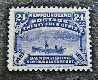 Nystamps Canada Newfoundland Stamp 71 Og Nh $52