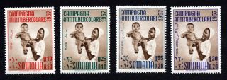 Somalia 1957 Complete Set Of Stamps Mi 336 - 339 Mnh