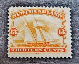 Nystamps Canada Newfoundland Stamp 30 Og H $230