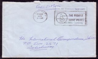 Rhodesia Forces Mail: 1979 1st Battalion Rhodesia Regiment - Causeway