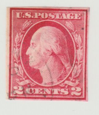 Us Scott 459 2c Carmine Usa George Washington Stamp