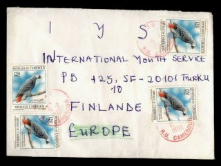 Dr Who 1996 Cameroon Nso To Finland Bird E53469