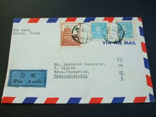 China Canton Air - Mail Cover