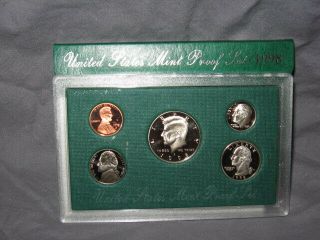 1998 - S U.  S.  Clad Proof Set (5 Coins),  Choice Proof,
