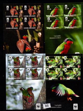 // Cook Islands - Mnh - Wwf - Animals - Bird - Nature