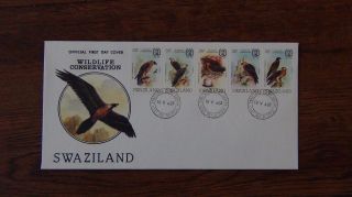 Swaziland 1983 Wildlife Conservation Set 2nd Series On First Day Cover