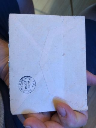 Rare 1911 Mozambique (Portugal Colonial) To USA Postal Cover 3