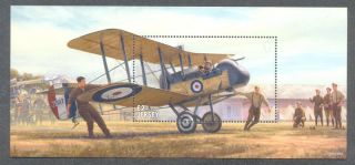 Jersey - The Great War - World War I - Aviation - Mnh Min Sheet 2017 - Military