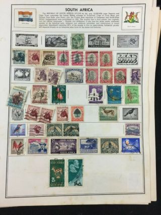 TREASURE COAST TCStamps 28,  Pages of OLD South Africa Stamps 94 2
