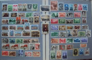 Ussr Russia 1950 Almost Full Year Set Stamps.  Cat.  Value 540 Euro.