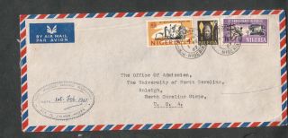Nigeria 1967 Air Cover Hope Waddell Training Institutiuon Calabar To Raleigh Nc