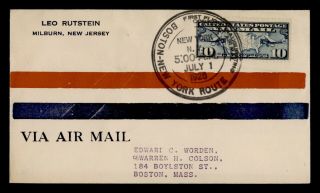 Dr Who 1926 York First Flight Air Mail C122445